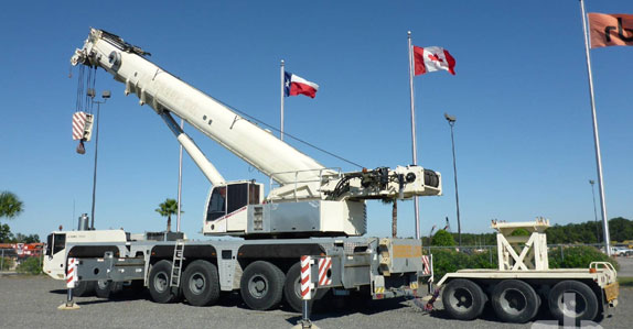 A 2008 Terex Demag AC250-2 all terrain crane sold in Houston A 2008 Terex Demag AC250-2 all terrain crane sold in Houston