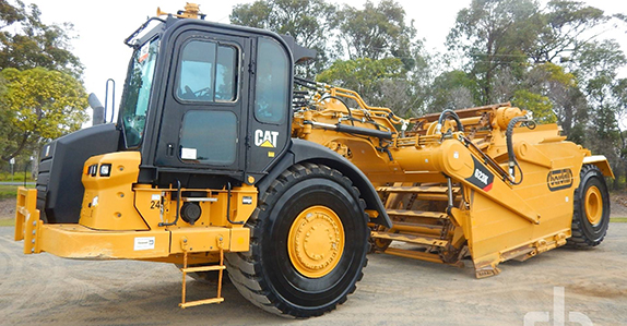 Caterpillar 623K elevating motor scraper for sale at Ritchie Bros. Caterpillar 623K elevating motor scraper for sale at Ritchie Bros.