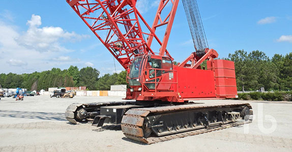 Manitowoc crawler crane Heavy crawler crane for sale at Ritchie Bros